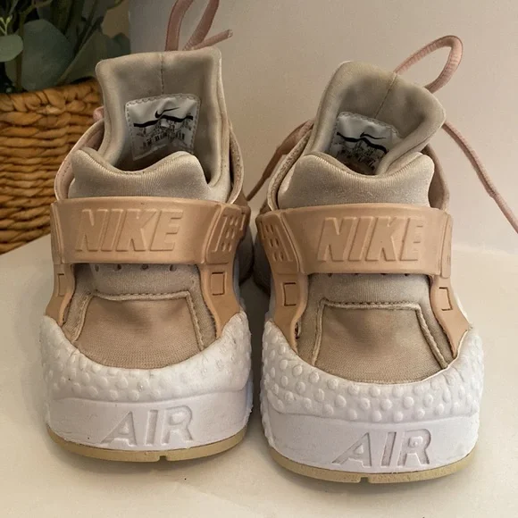 Nike Air Huarache Particle Pink Run SD Women’s 8 lace up tennis shoes sneakers - Picture 6 of 14